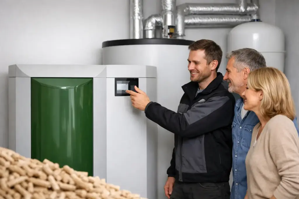 ÖkoFEN Pelletsheizung Erfahrungen mit Service