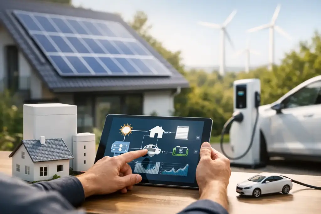 Praxisbeispiel: PV-Strom intelligent verteilt