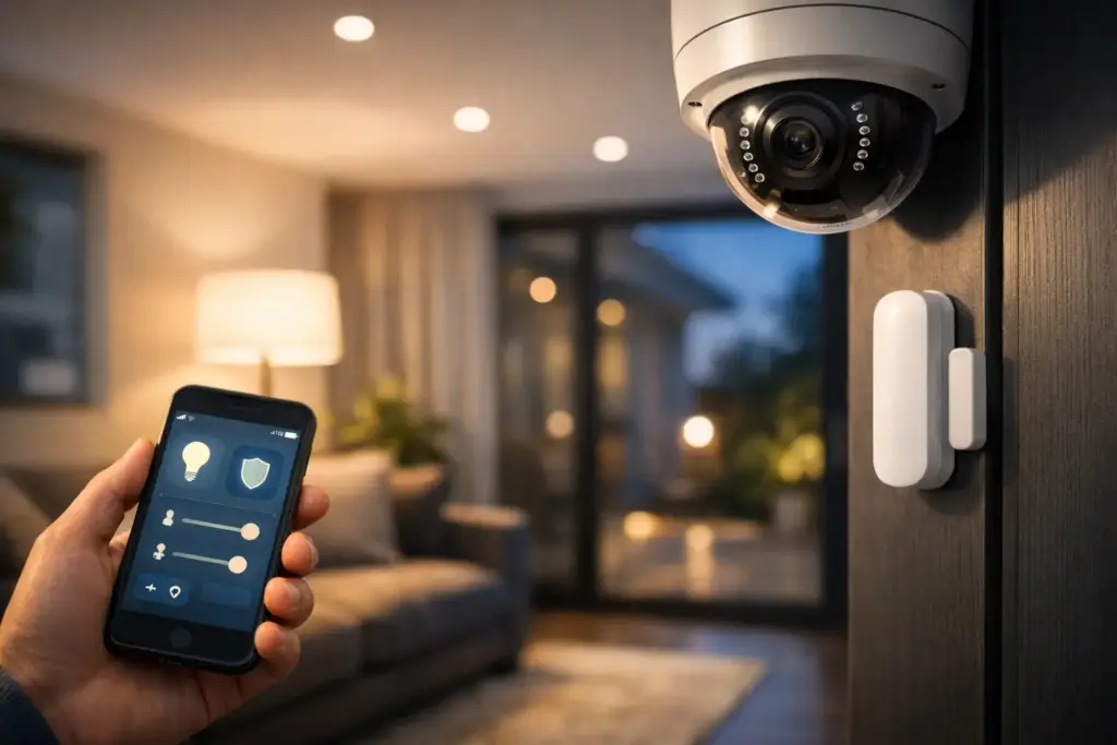 Smarthome Beleuchtung und Sicherheit integrieren