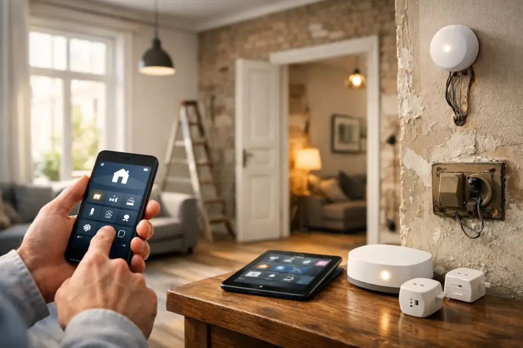 Smarthome Steuerung im Altbau richtig planen