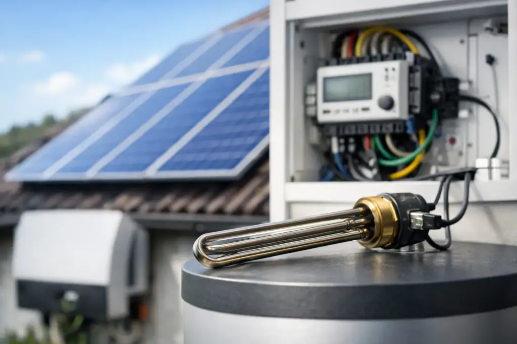 Wie funktioniert eine PV-Heizstabsteuerung?