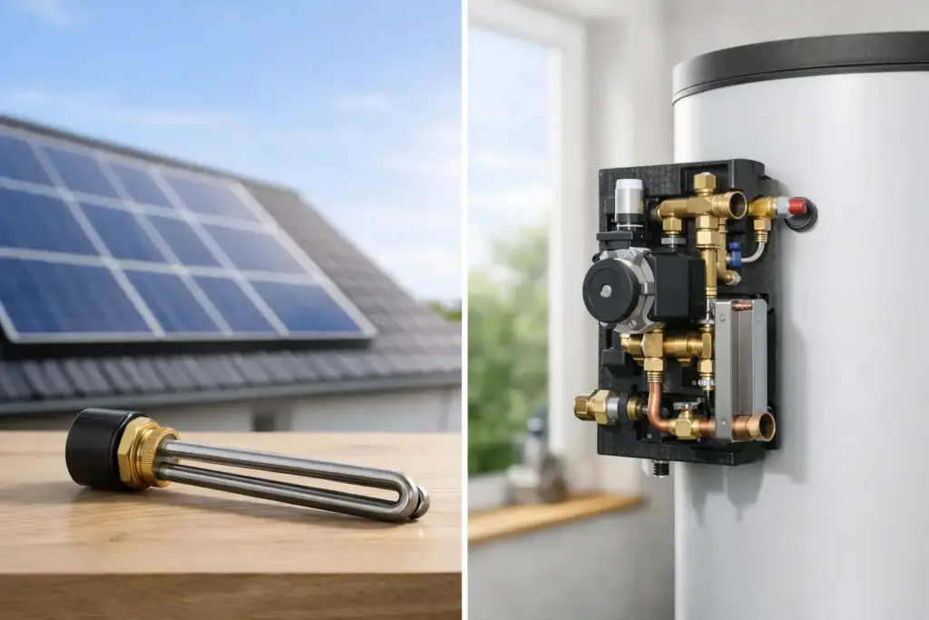 PV heizen: Heizstab oder Schichtlademodul?
