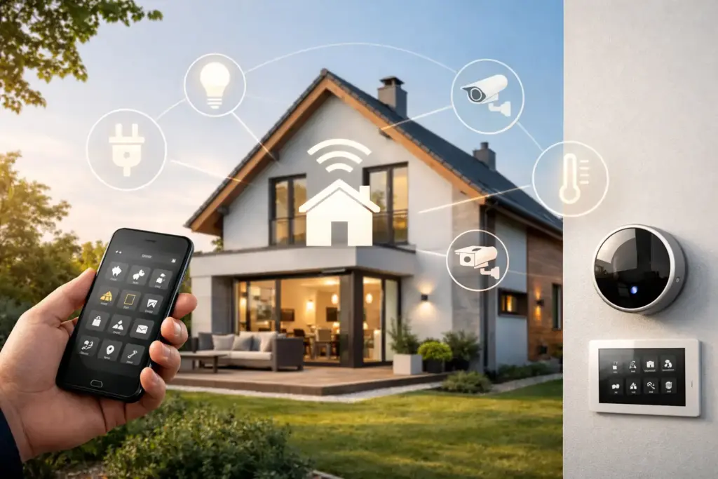 Praxisbeispiel Smarthome im Einfamilienhaus