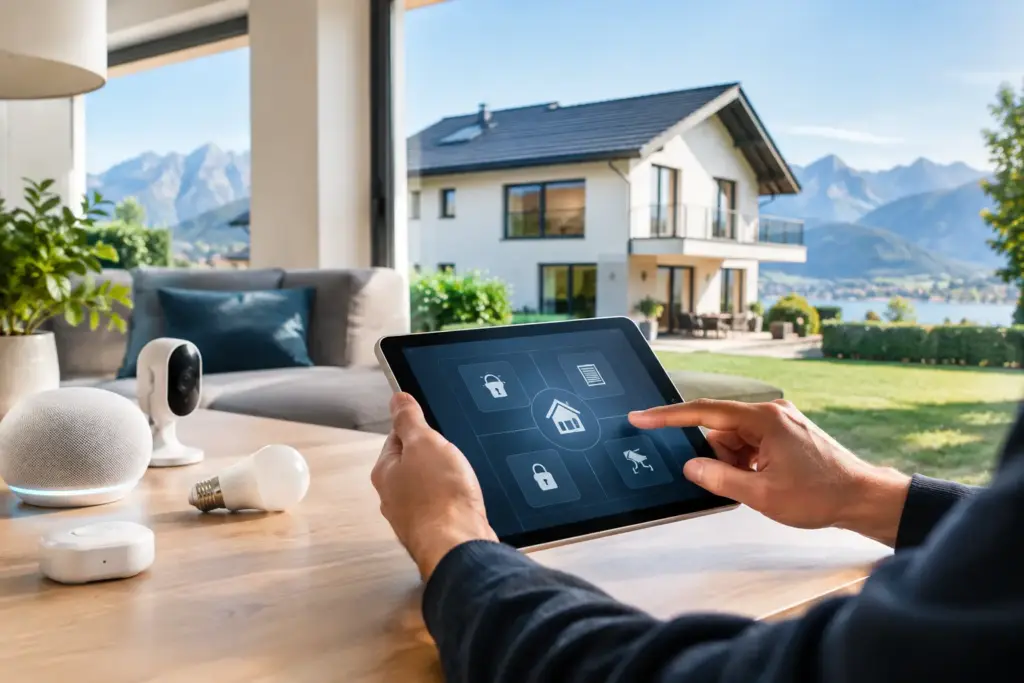 Smarthome-Nachrüstung im Villacher Einfamilienhaus